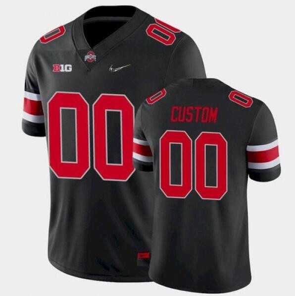 Mens Ohio State Buckeyes Active Player Custom Black Vapor Untouchable Limited Stitched Football Jersey